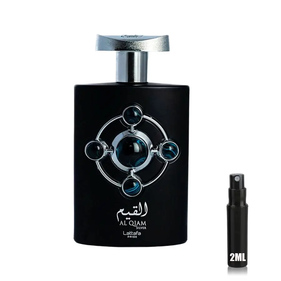 Al Qiam Silver - Lattafa Pride - Decant Sample - Image 3